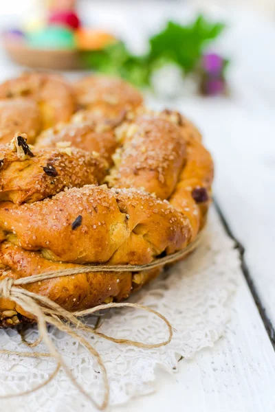 Easter bread — Stock Photo, Image