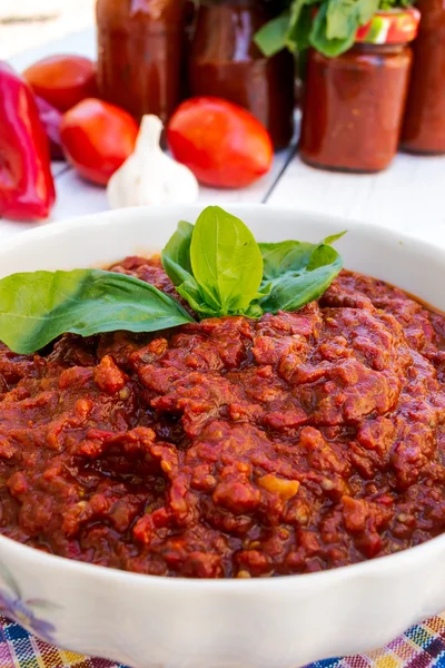 Homemade chutney — Stock Photo, Image