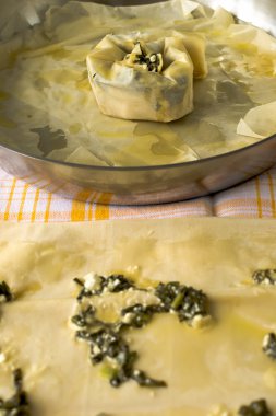 Peynirli pasta