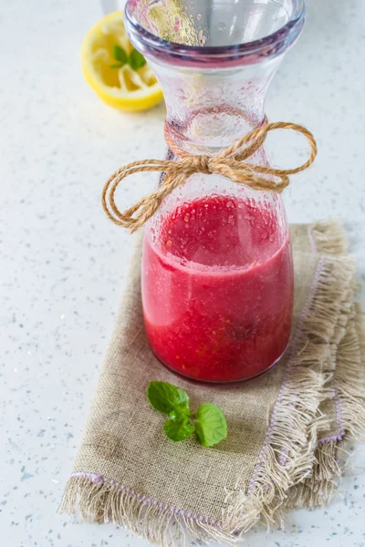 Himbeersaft — Stockfoto