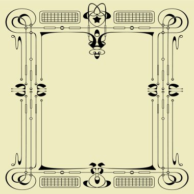 Çerçeve Stili modern