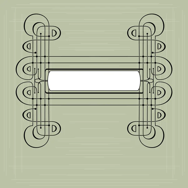 Rahmenstil modern — Stockvektor