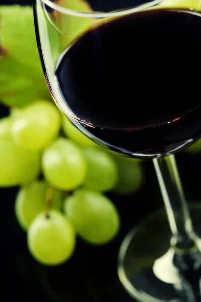 Vino e uva — Foto Stock