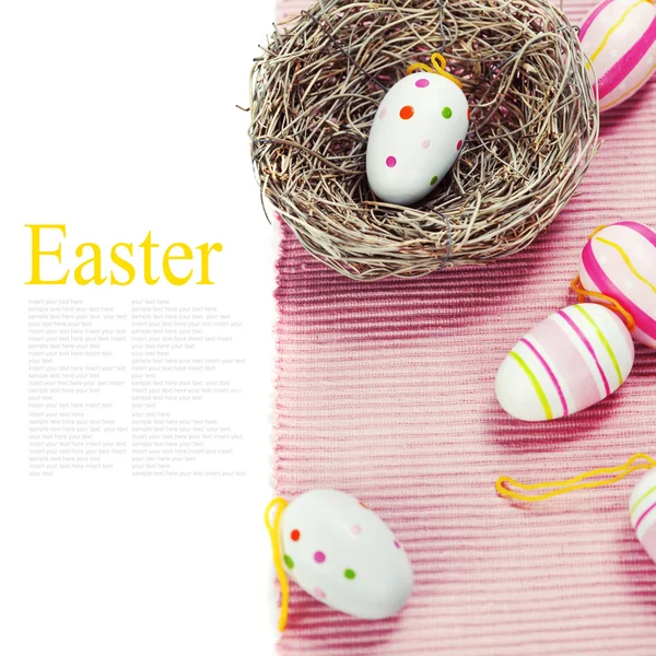 Colorful easter eggs — Stock Photo, Image