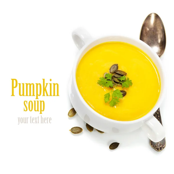 Traditional Pumpkin soup — Stock Image Traditional Pumpkin soup Stock Photo