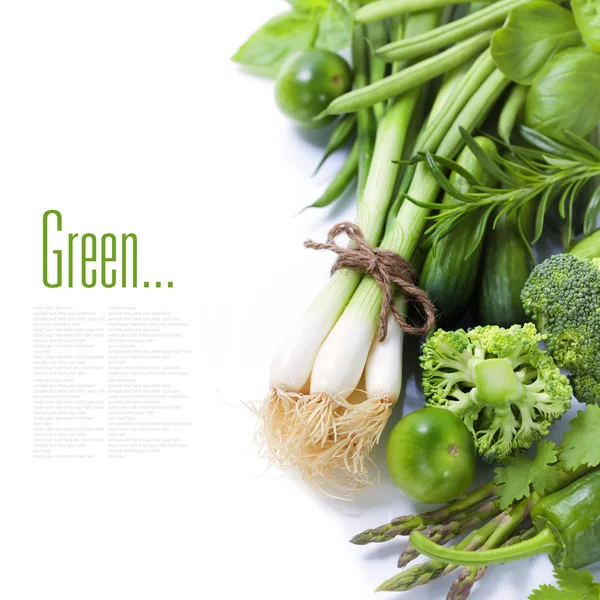 Green vegetables — Stock Photo, Image