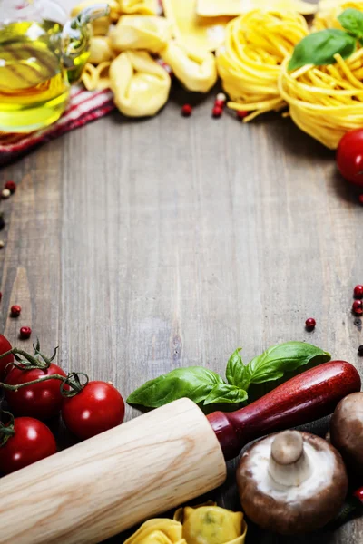 Verse pasta — Stockfoto