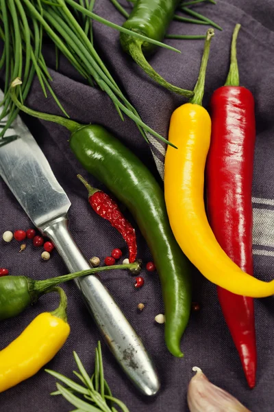 Chili peppers — Stock Photo, Image