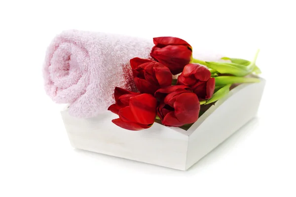 Banyo ve spa valentine Tema — Stok fotoğraf
