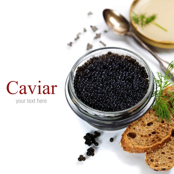 Caviar negro —  Fotos de Stock