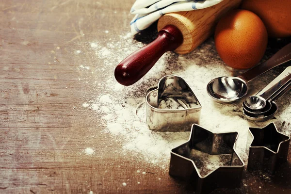 Bereidingen voor zelfgemaakt bakken — Stockfoto