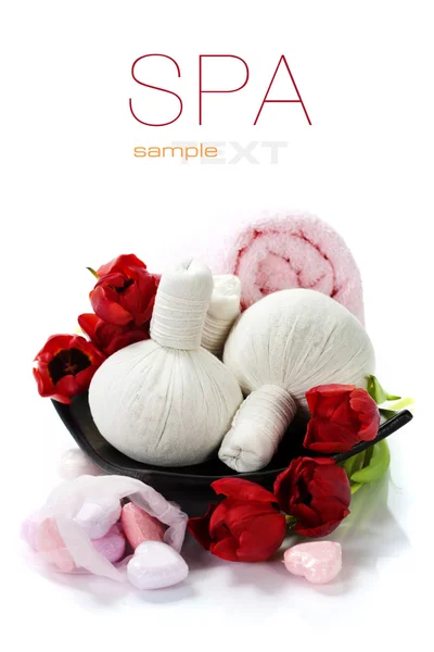 Bath and spa Valentine theme — Stock Photo, Image