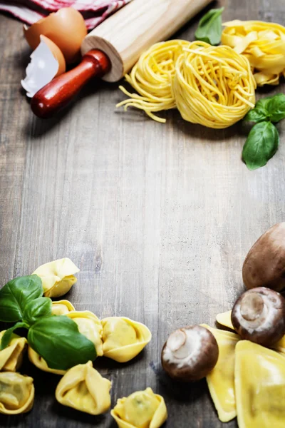 Verse pasta — Stockfoto