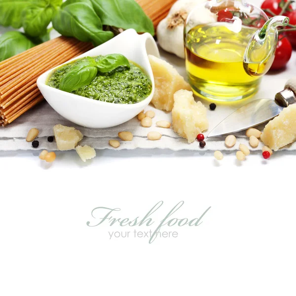 Frissen készült pesto — Stock Fotó