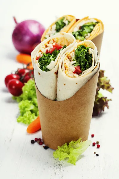 Tortilla wraps — Stock Photo, Image