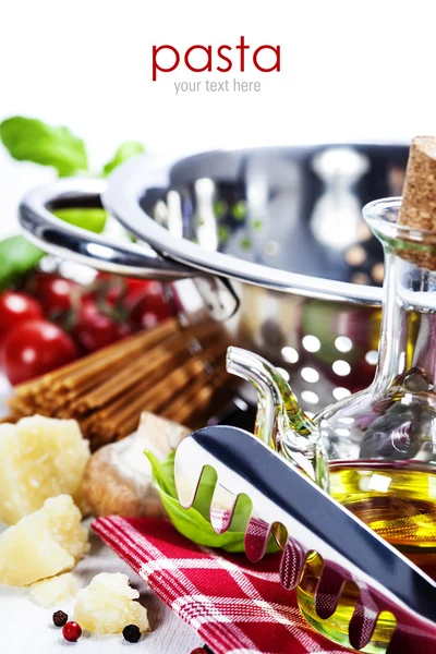 Spaghetti zubereiten — Stockfoto