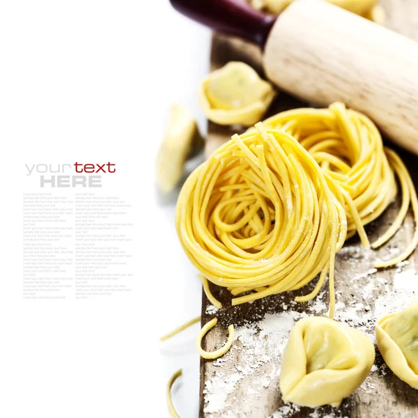 Färsk Pasta — Stockfoto