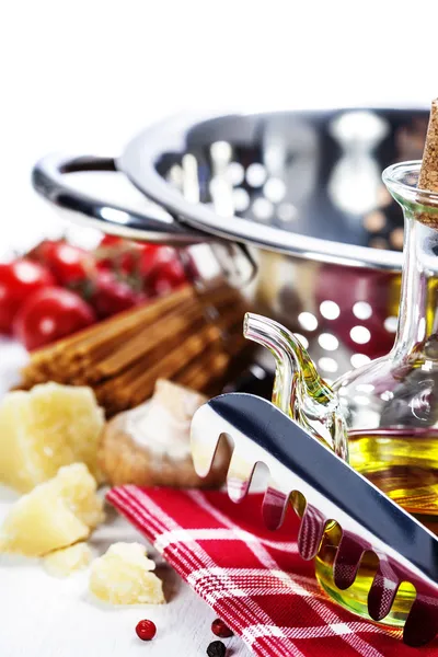 Preparazione degli spaghetti — Foto Stock