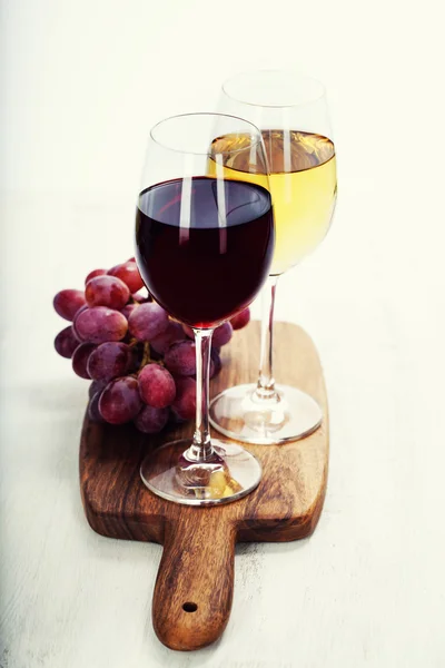 Vino e uva — Foto Stock