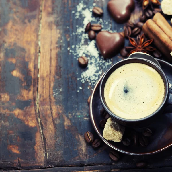 Coffee and spices — Stock Photo, Image