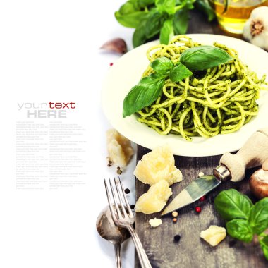 pesto soslu lezzetli makarna çeşitleri