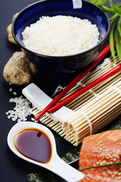 Sushi-Zutaten — Stockfoto