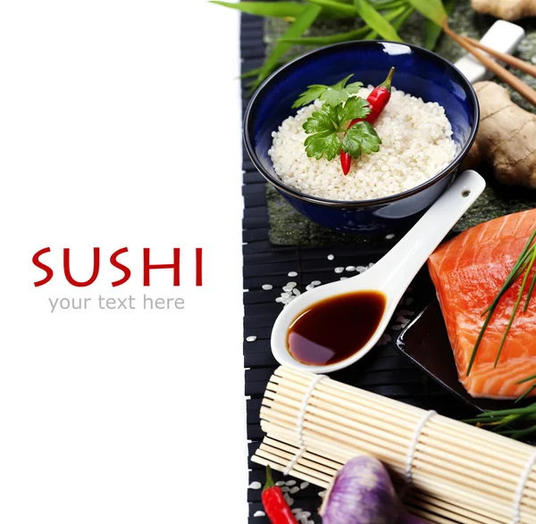 Sushi ingredients — Stock Photo, Image
