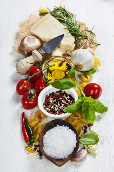 Pastas italianas — Foto de Stock