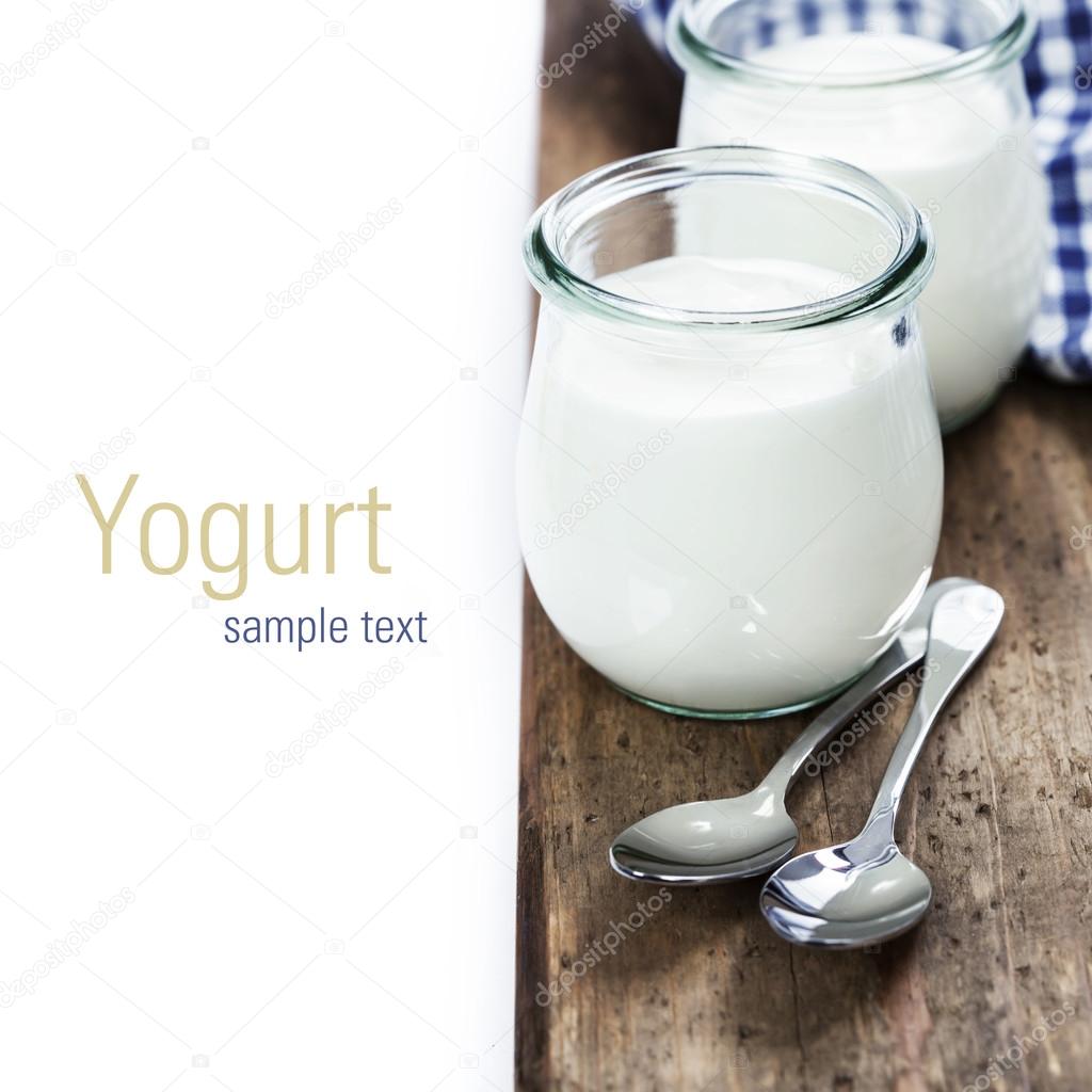 Sour cream or natural yogurt