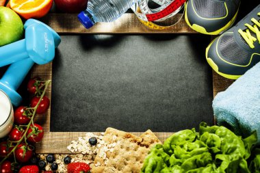 Spor ve diyet çerçeve