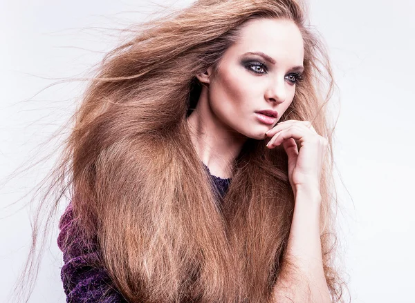 genç seksi model kız poz Studio