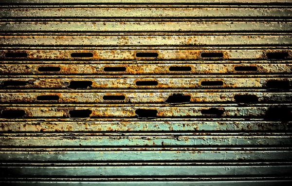 Lebendige Farbe Grunge Metall Hintergrund. — Stockfoto
