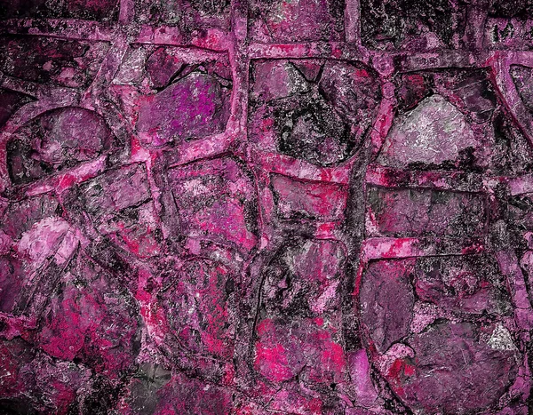 Grunge färgad bakgrund av gammal stenmur konsistens. — Stockfoto