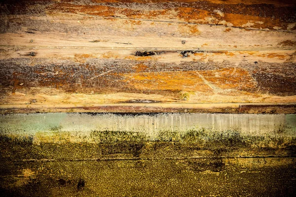 Tökéletes élénk színű régi fából készült háttér. — Stock Fotó
