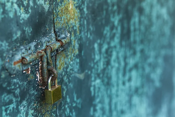 Old rusty cracked metallic background. — Stock Photo, Image