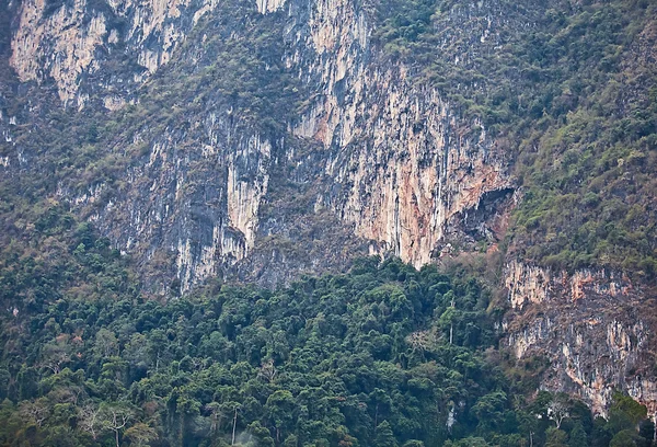 Cliff arka plan olarak Tayland. — Stok fotoğraf