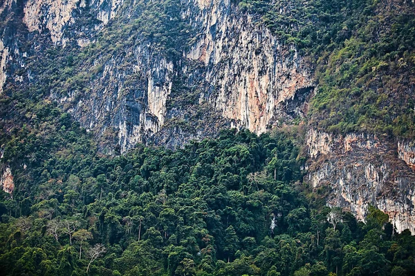 Acantilado en Tailandia como fondo . —  Fotos de Stock