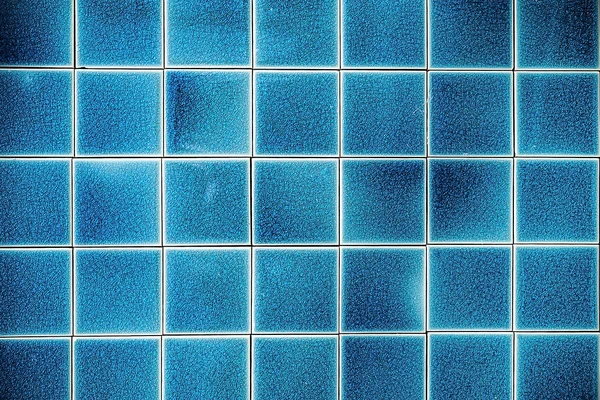 세라믹 타일 벽의 질감과 색상 패턴. — 스톡 사진