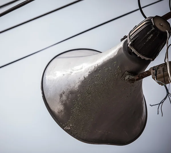 Speaker on the blue sky — Stock Photo, Image