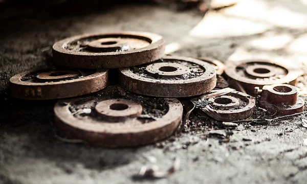 Old rusty gears — Stock Photo, Image