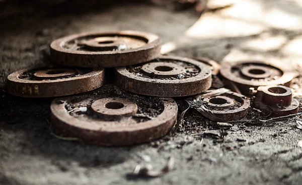 Old rusty gears — Stock Photo, Image