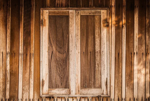 Imagen de una antigua casa rural con ventana —  Fotos de Stock