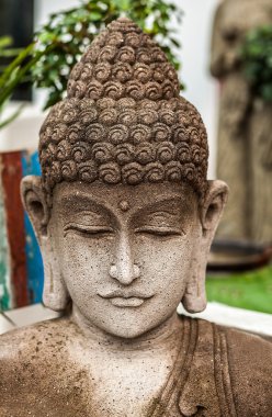 Budda heykeli. Endonezya - bali.