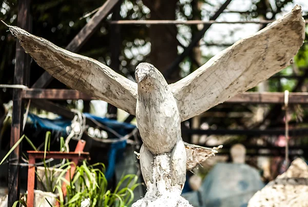 Traditionelle Stein asiatische Statue. — Stockfoto