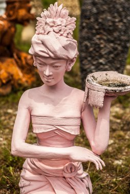 geleneksel taş Asya heykel.