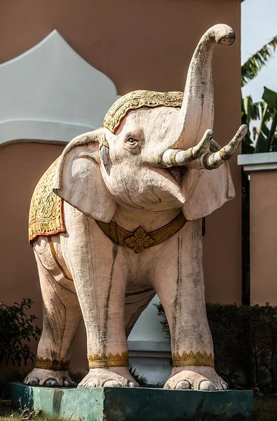 Olifant houtsnijwerk — Stockfoto