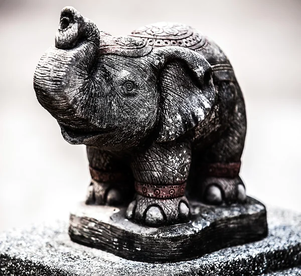 코끼리 조각 — 스톡 사진
