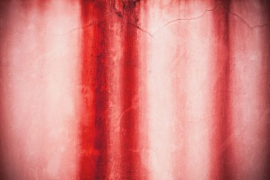 Texture of the striped walls, red