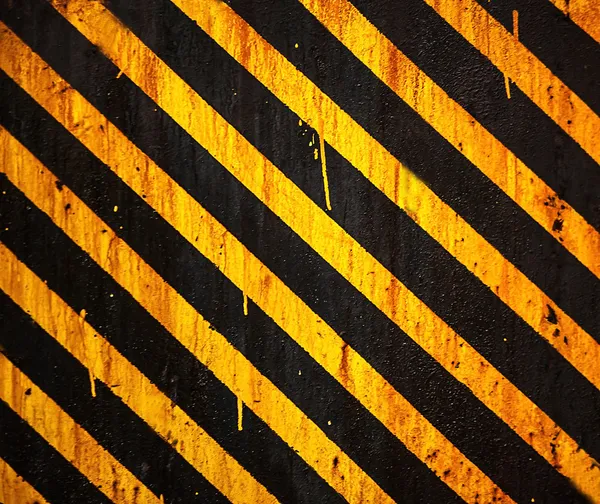 Sarı uyarı stripes zemin — Stok fotoğraf