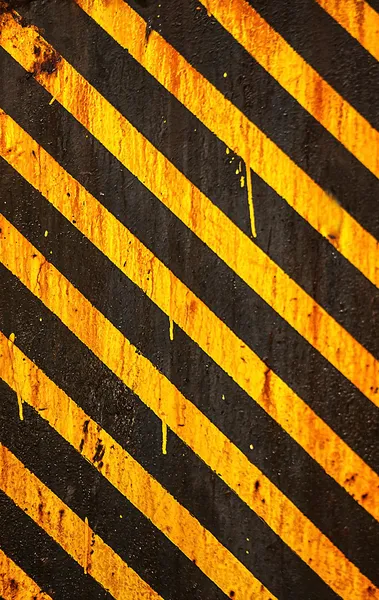 Sarı uyarı stripes zemin — Stok fotoğraf